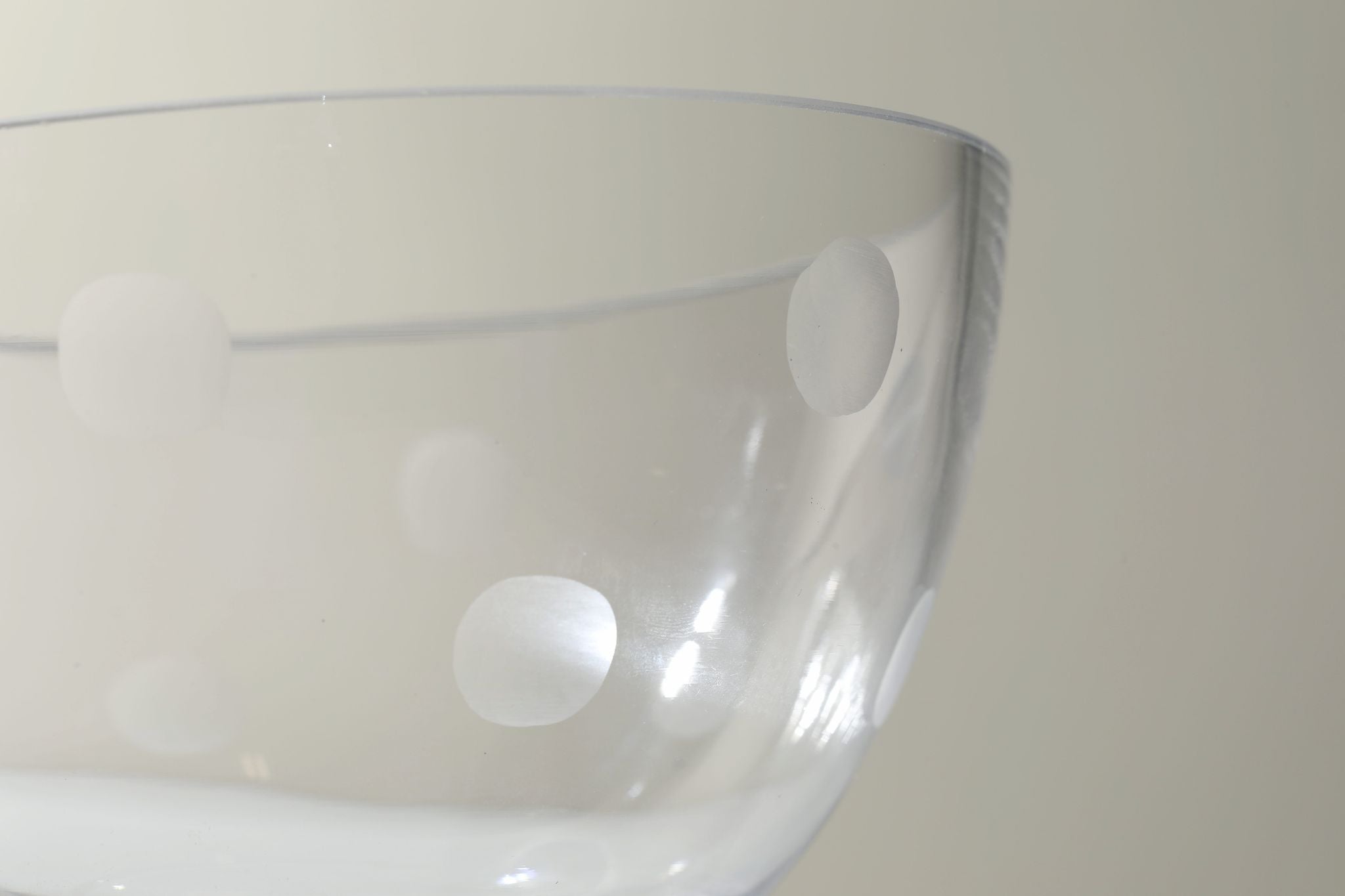 Glass Dog Bowl Set